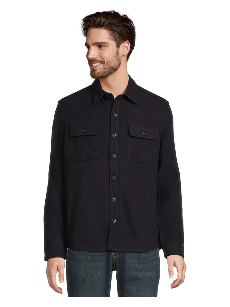 Мужская рубашка L.L.Bean Signature Wool Workshirt Regular — 1