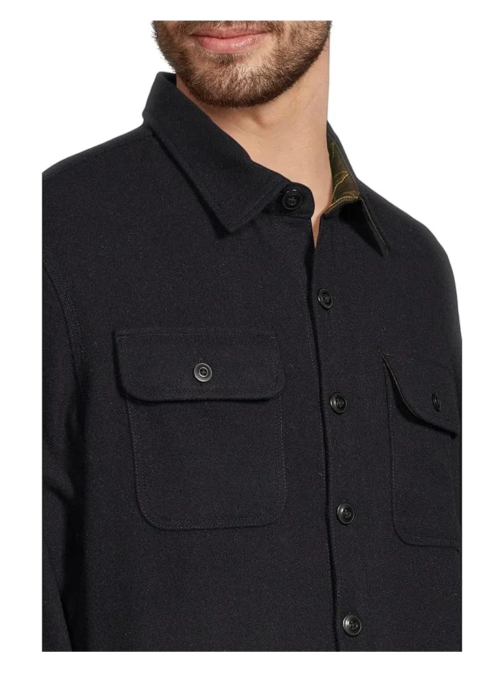 Мужская рубашка L.L.Bean Signature Wool Workshirt Regular — 4