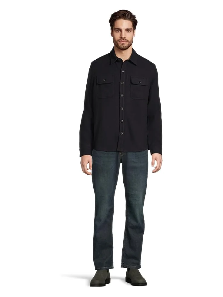 Мужская рубашка L.L.Bean Signature Wool Workshirt Regular — 5