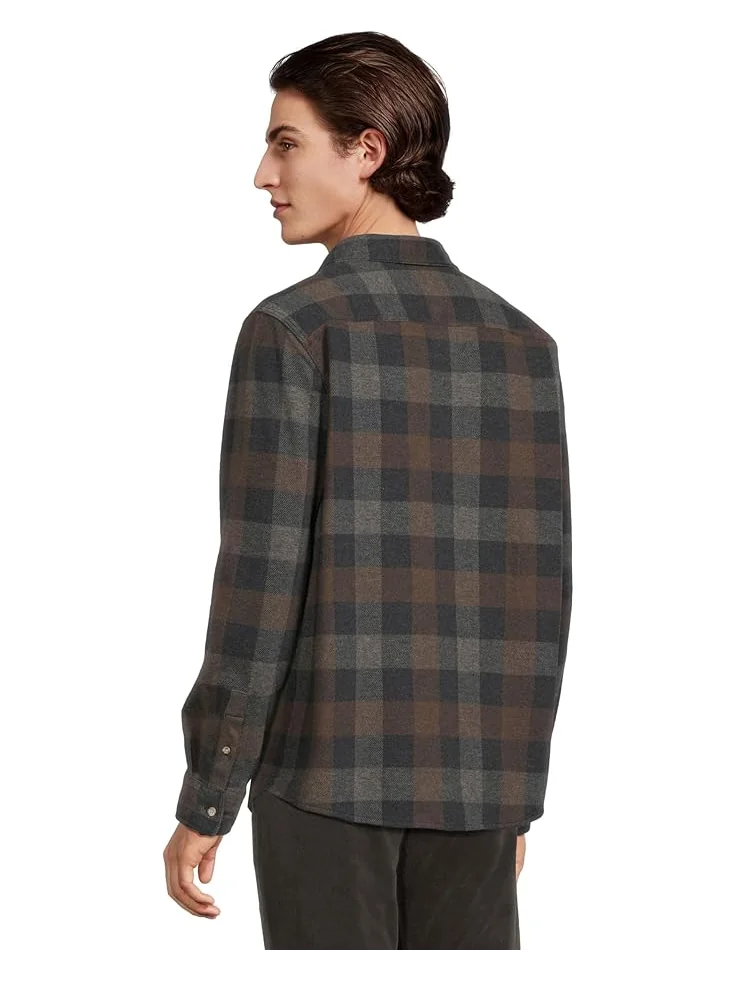 Мужская рубашка Johnston & Murphy Brushed Button-Front Knit — 3