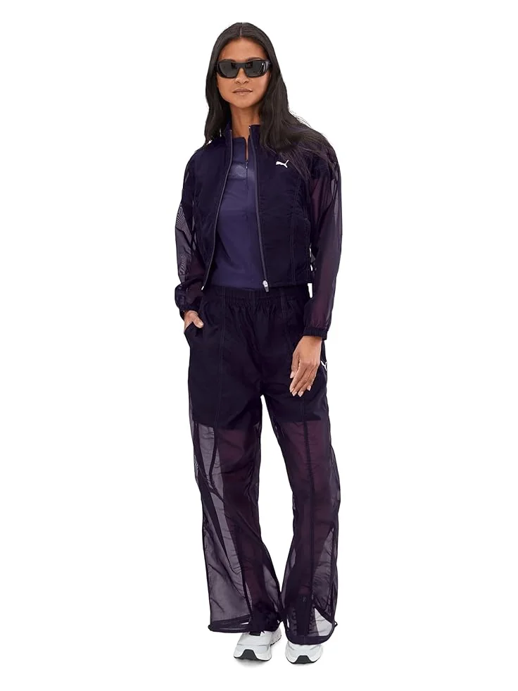 Женская футболка PUMA Dare To Slim Fit Half Zip Graphic — 2