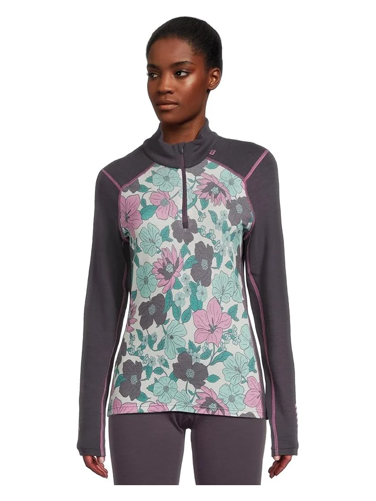 Женская футболка Helly Hansen Lifa Merino Midgra 1/2 Zip — 1