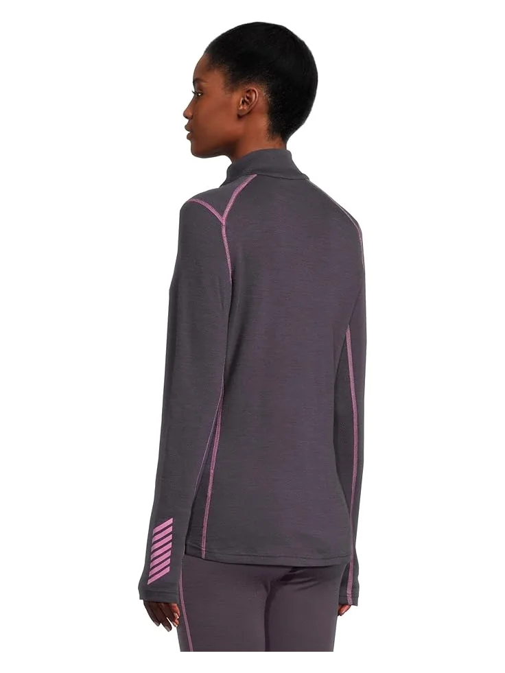 Женская футболка Helly Hansen Lifa Merino Midgra 1/2 Zip — 3
