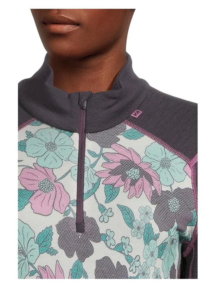 Женская футболка Helly Hansen Lifa Merino Midgra 1/2 Zip — 4