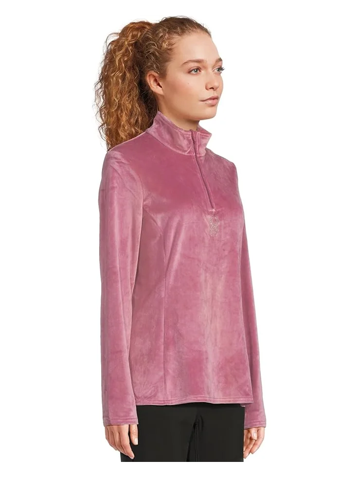 Женская футболка Spyder Shimmer Bug 1/2 Zip — 2