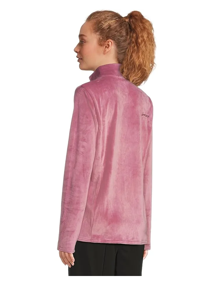Женская футболка Spyder Shimmer Bug 1/2 Zip — 3