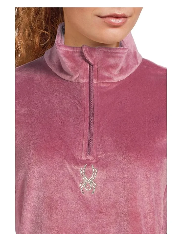 Женская футболка Spyder Shimmer Bug 1/2 Zip — 4