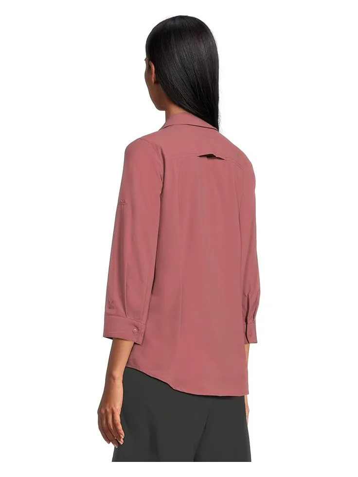 Женская футболка Royal Robbins Expedition Pro 3/4 Sleeve — 3