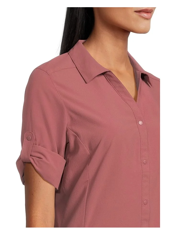 Женская футболка Royal Robbins Expedition Pro 3/4 Sleeve — 4