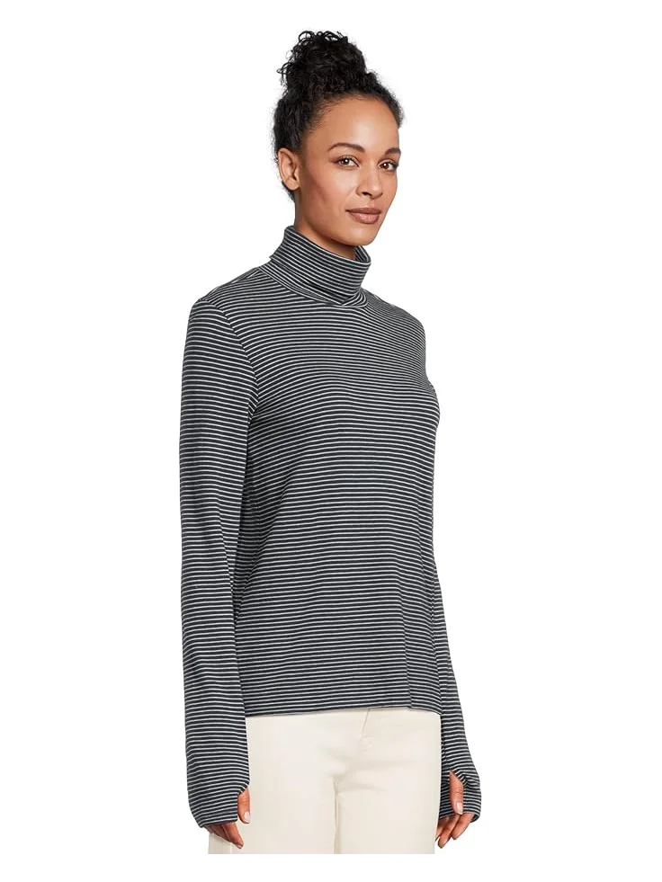 Женская футболка Faherty Feather Cloud Layering T Neck — 2