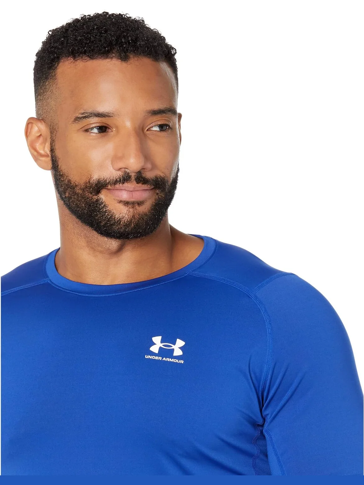 Компрессионная футболка Under Armour Heatgear Armor — изображение 3 из 4, белый