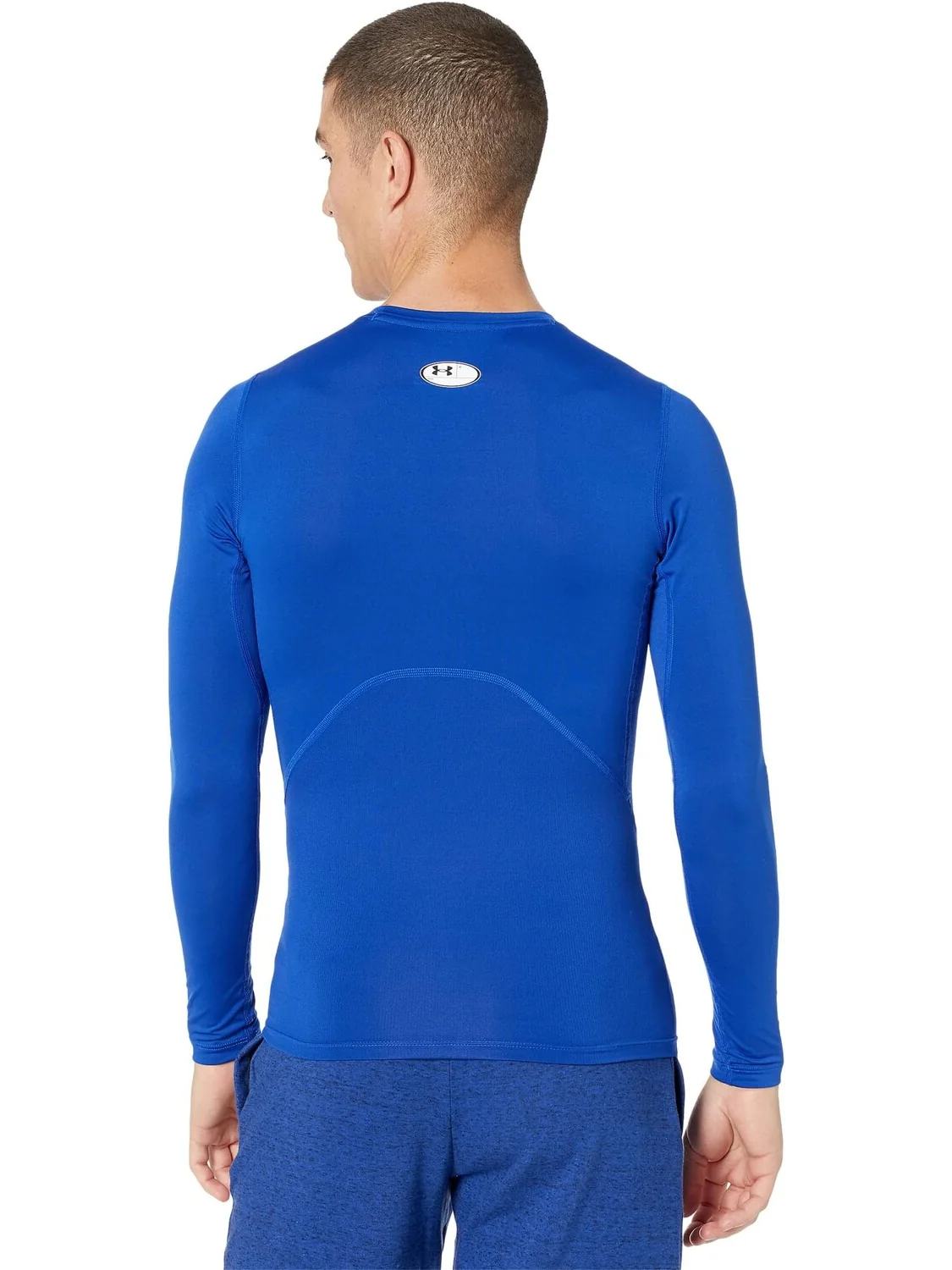Компрессионный длинный рукав Heatgear Armor Under Armour — изображение 2 из 4, белый