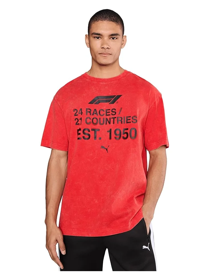 Мужская футболка PUMA Formula 1 Race Number Graphic — 1