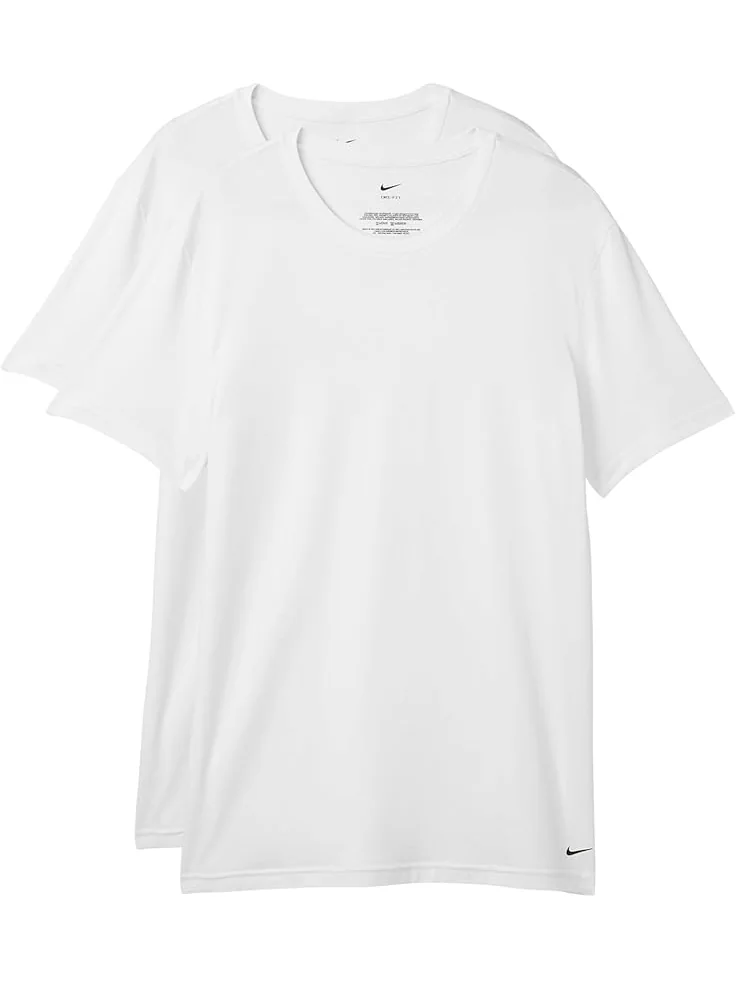 Мужская футболка Nike All Day Cotton Stretch с коротким рукавом и круглым вырезом, 2 шт — 1