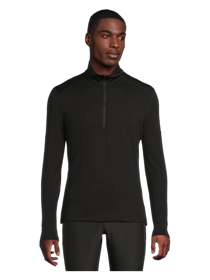 Мужская футболка Icebreaker Merino 200 Oasis Long Sleeve Half Zip — 1