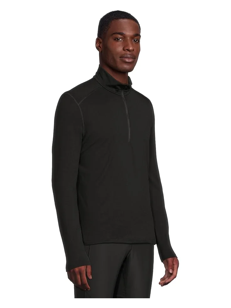Мужская футболка Icebreaker Merino 200 Oasis Long Sleeve Half Zip — 2