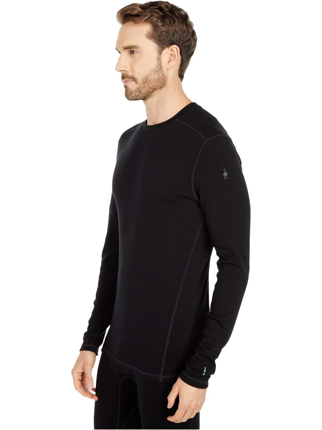 Базовый слой Merino 250 Crew Smartwool — изображение 2 из 5, черный