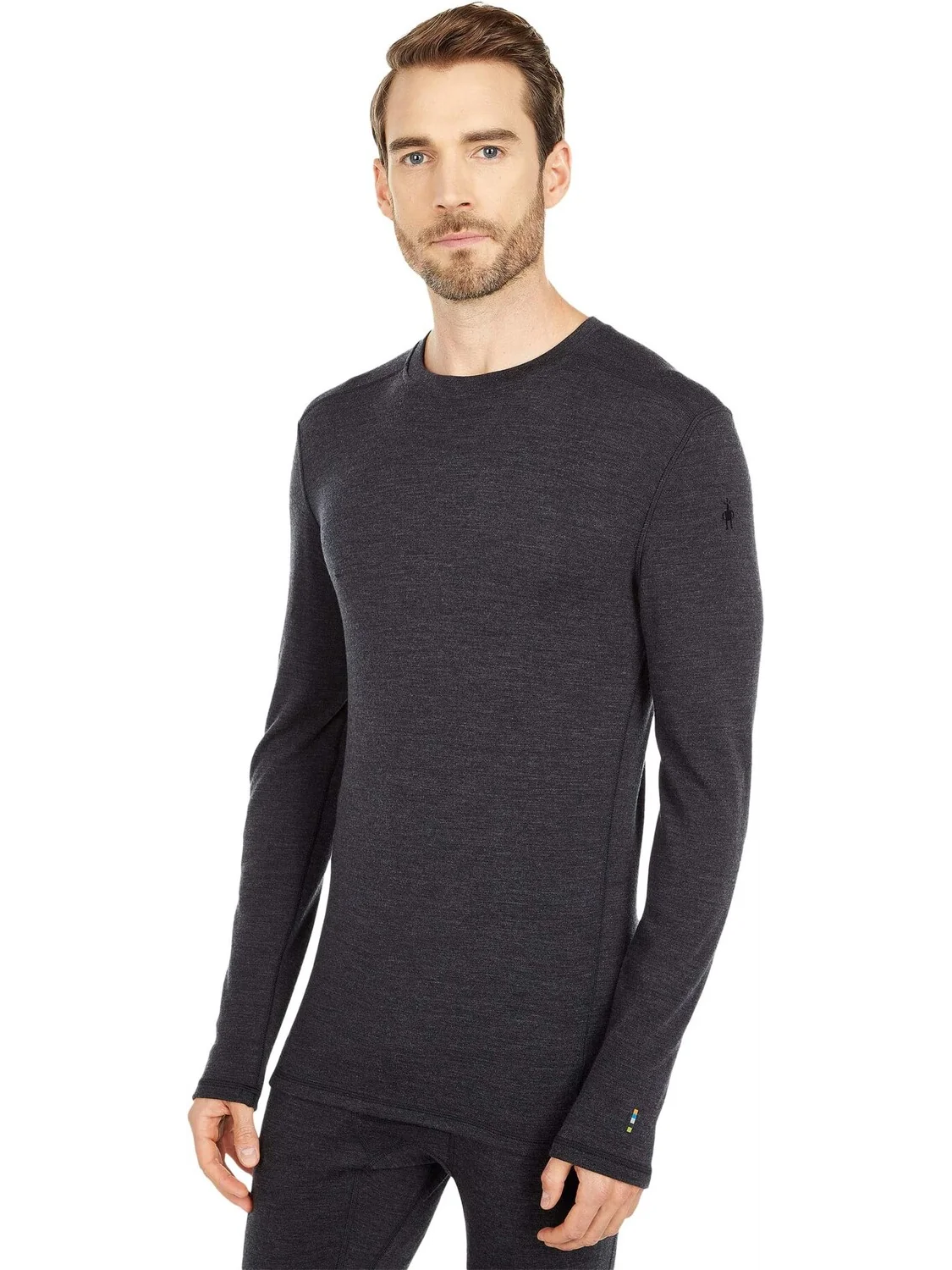 Базовый слой Merino 250 Crew Smartwool — изображение 1 из 4, темно-серый