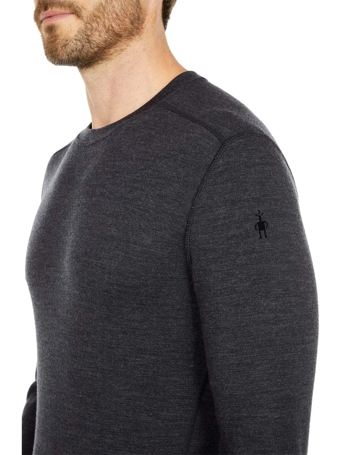 Базовый слой Merino 250 Crew Smartwool — изображение 3 из 4, темно-серый