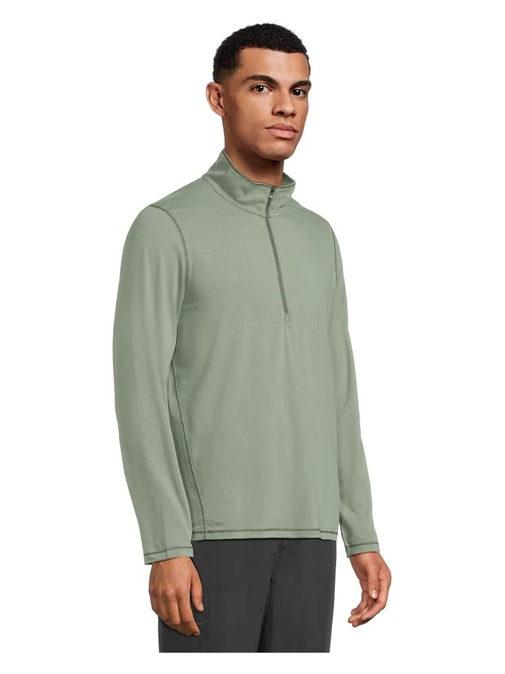 Мужская футболка L.L.Bean Everyday Sunsmart 1/4 Zip — 2