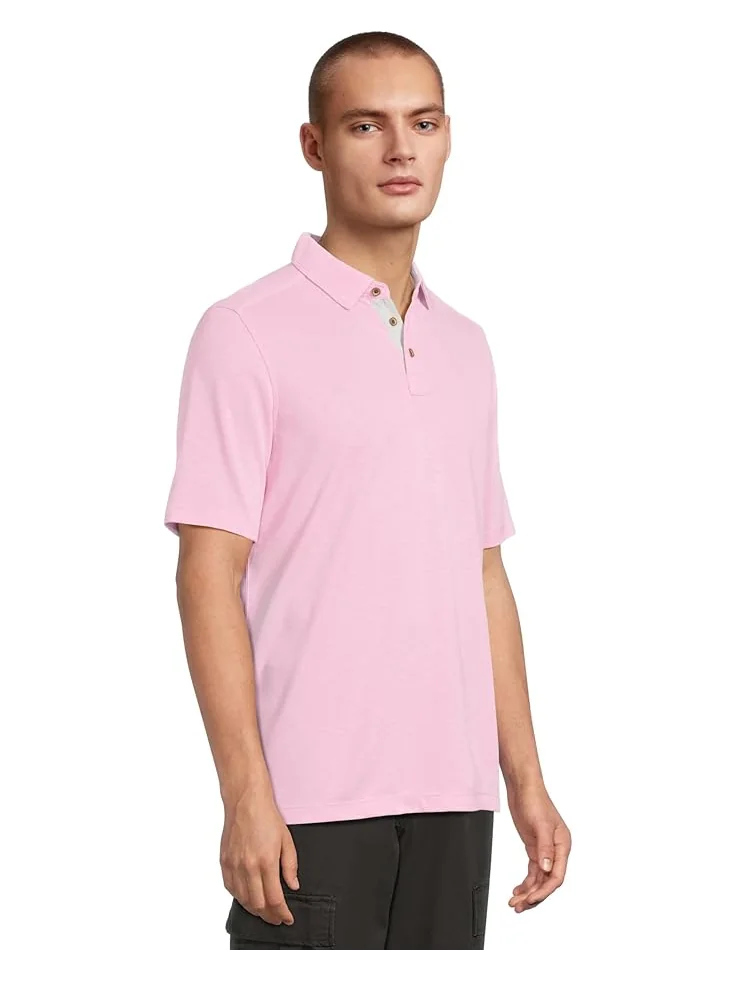 Мужская футболка Johnston & Murphy Vintage Slub Polo — 2