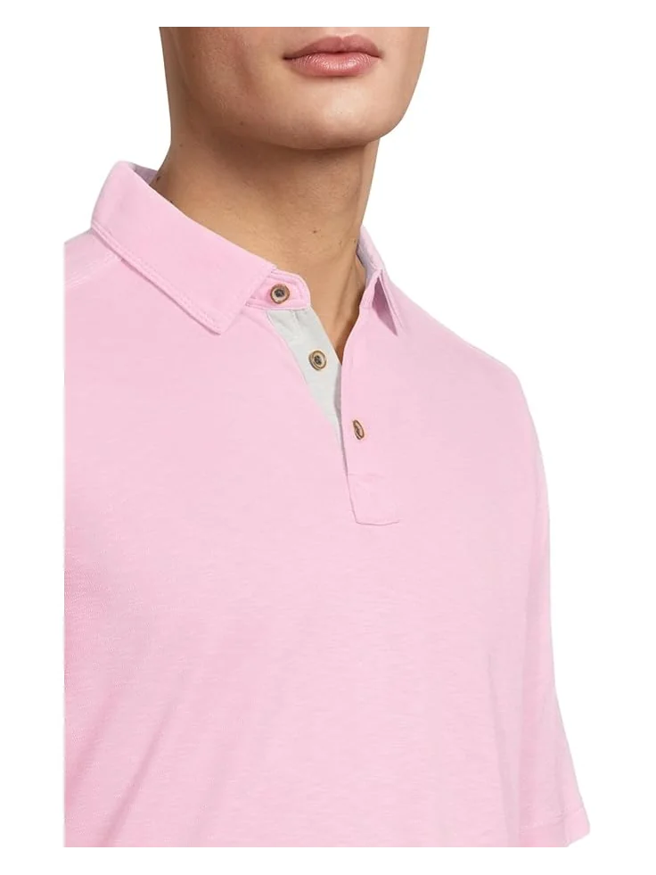 Мужская футболка Johnston & Murphy Vintage Slub Polo — 4