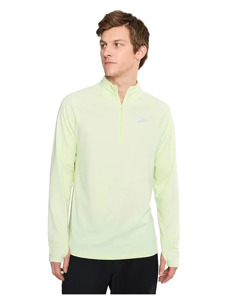 Мужская футболка Brooks Dash 1/4 Zip 3.0 — 1