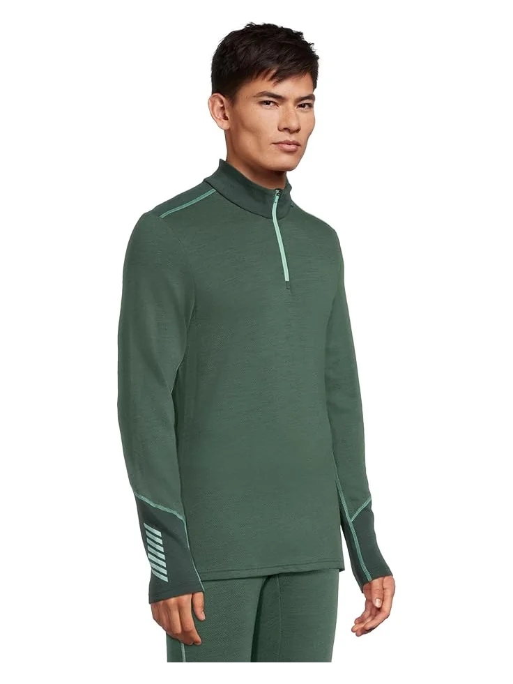 Мужская футболка Helly Hansen Lifa Merino Midweight 1/2 Zip — 2
