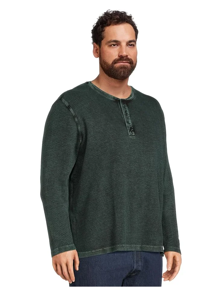 Мужская футболка-поло Liverpool Los Angeles Long Sleeve 3 Button Henley — 2