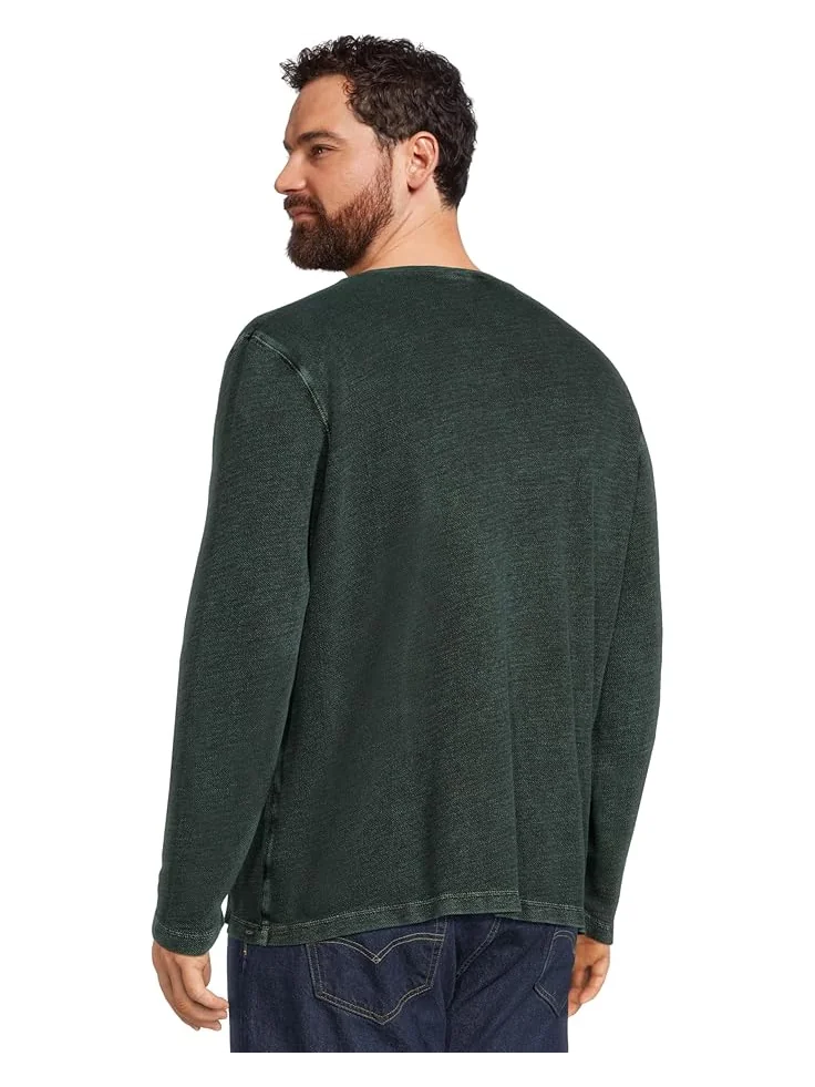 Мужская футболка-поло Liverpool Los Angeles Long Sleeve 3 Button Henley — 3