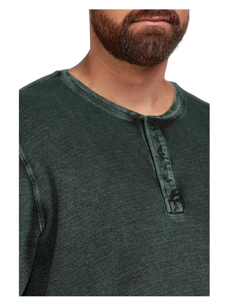 Мужская футболка-поло Liverpool Los Angeles Long Sleeve 3 Button Henley — 4