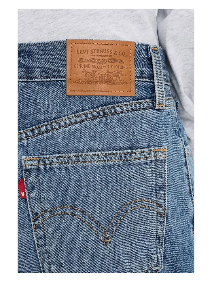 Женские шорты Levi's Premium High Baggy Short, Worn Memory Short — 5