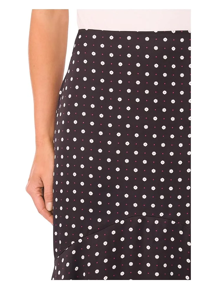 Женская юбка миди CeCe Charmeuse Flouncy Hem — 3