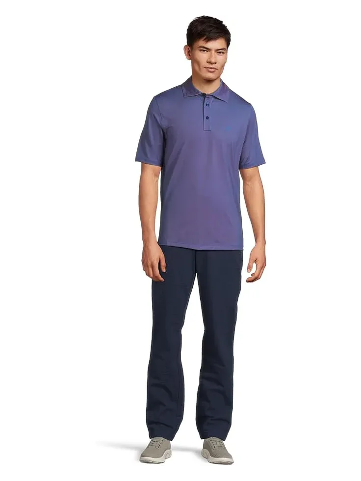 Мужская футболка Johnston & Murphy Xc4 Performance Cool Degree Mini Gingham — 5