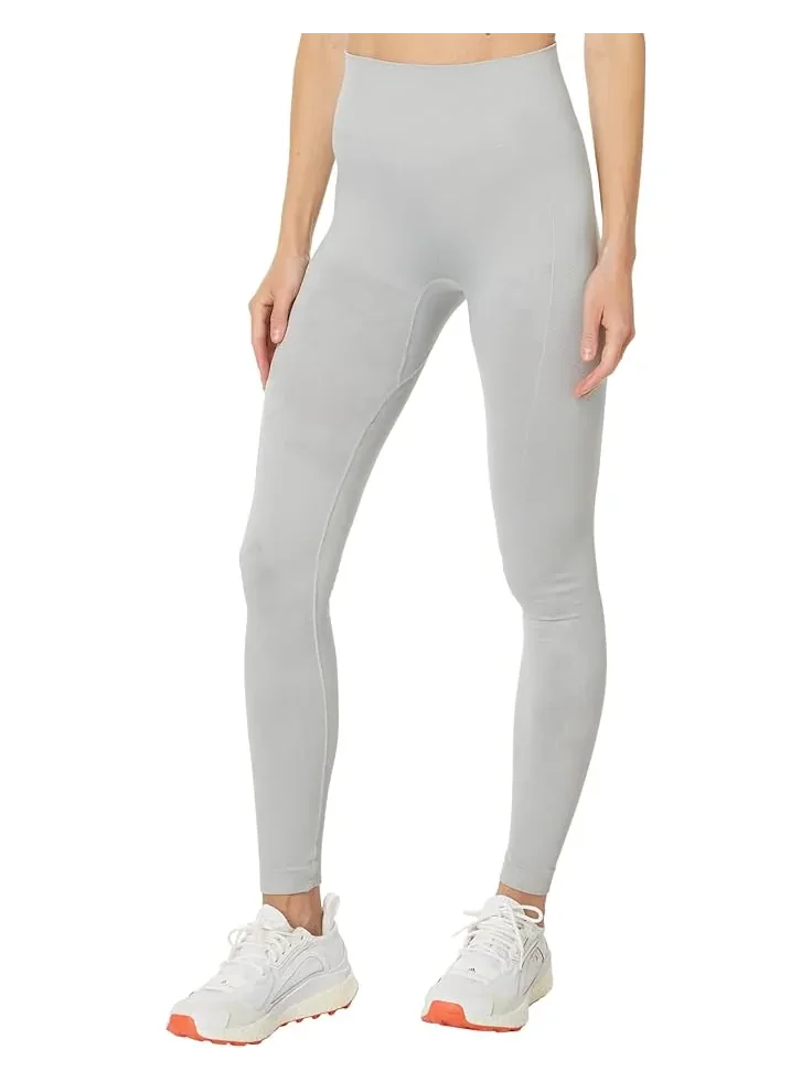 Бесшовные леггинсы для йоги TrueStrength IW3109 Adidas by Stella McCartney — серый