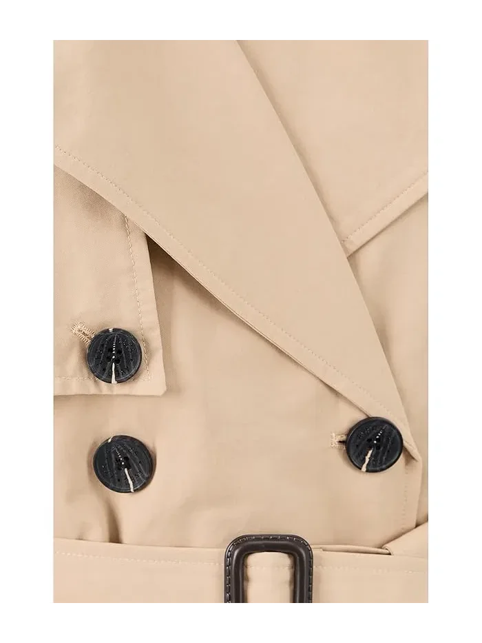 Пальто двубортное макси Relaxed Db Maxi Trench Avec Les Filles — 5