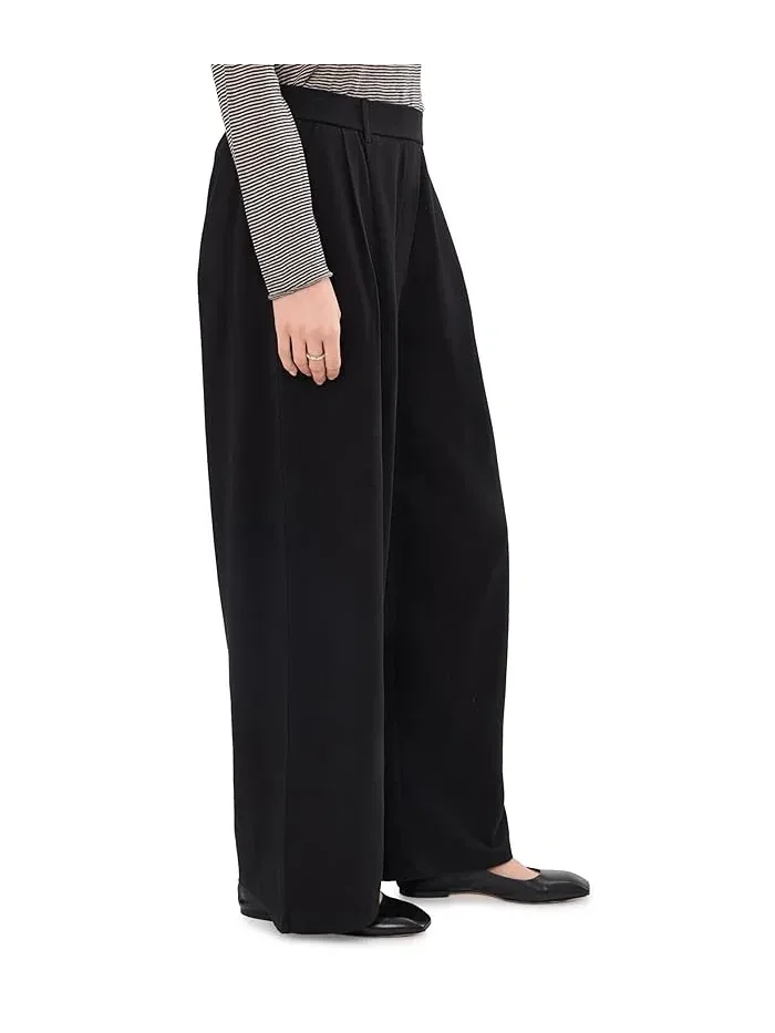 Брюки из пима-хлопка с высокой посадкой Eileen Fisher — 3
