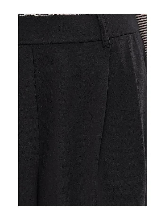 Брюки из пима-хлопка с высокой посадкой Eileen Fisher — 5