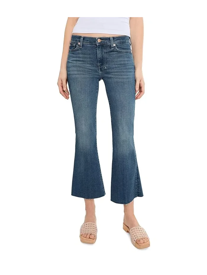 Джинсы Cropped Dojo 7 For All Mankind, Retrofade — 1