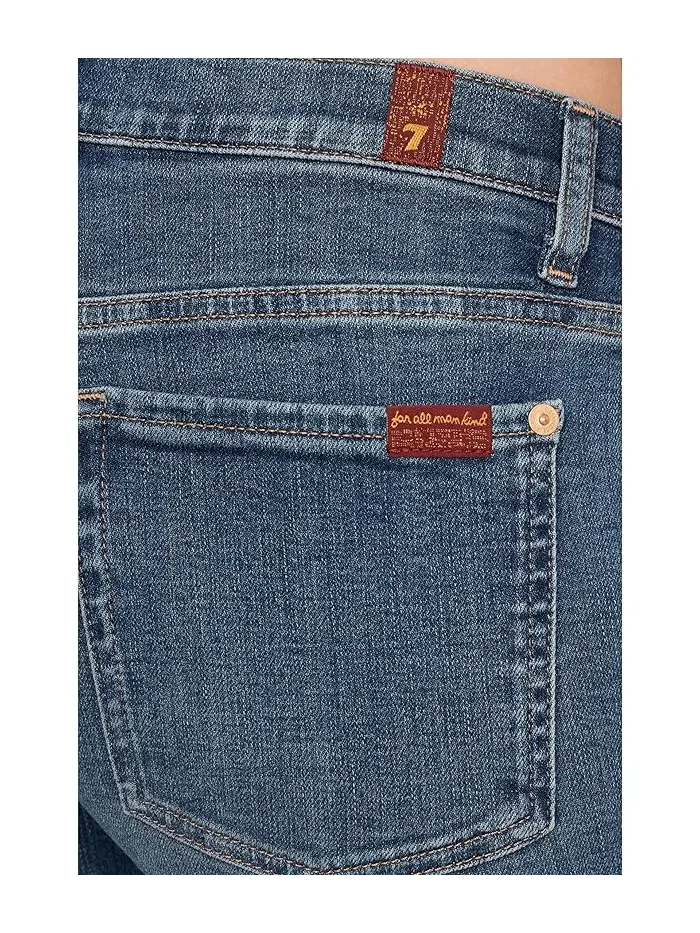 Джинсы Cropped Dojo 7 For All Mankind, Retrofade — 5