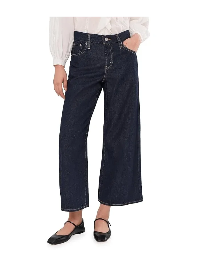 Джинсы широкие модель Middy Wide Leg Ankle Levi's Womens — 1