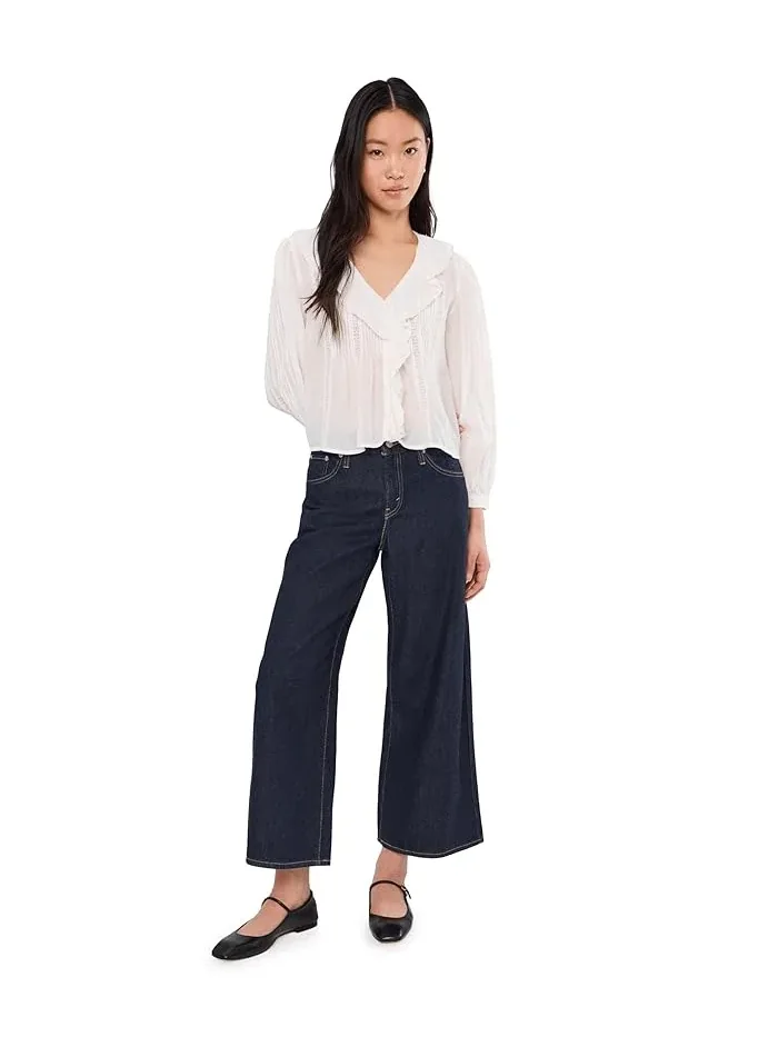 Джинсы широкие модель Middy Wide Leg Ankle Levi's Womens — 2