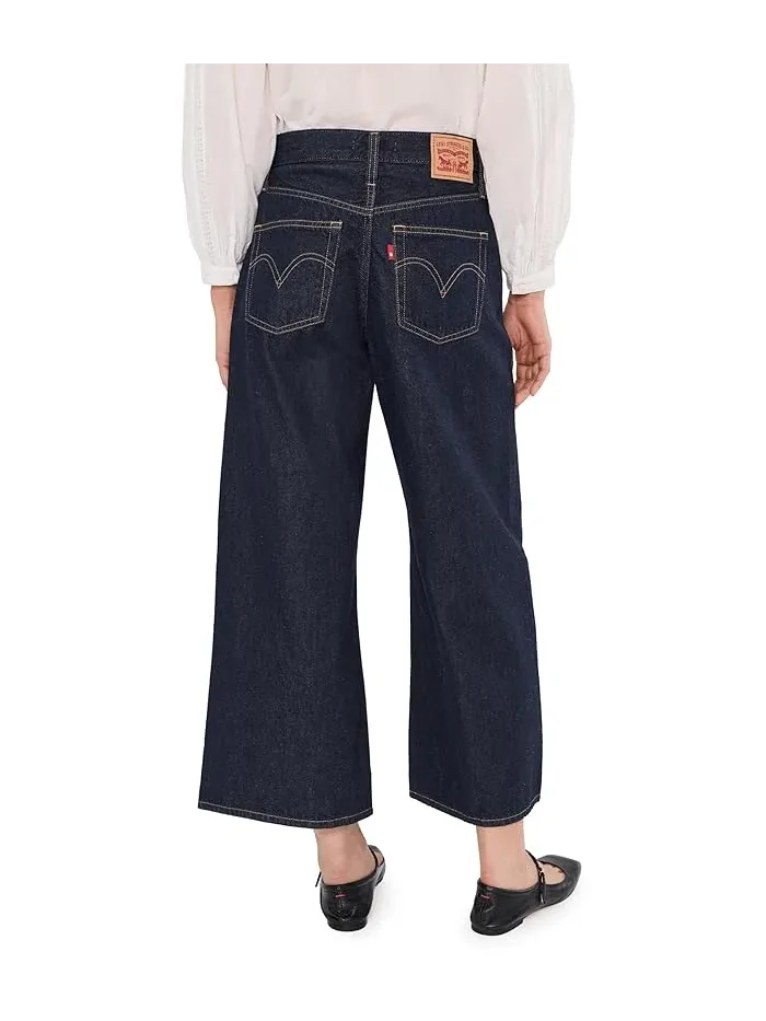 Джинсы широкие модель Middy Wide Leg Ankle Levi's Womens — 4