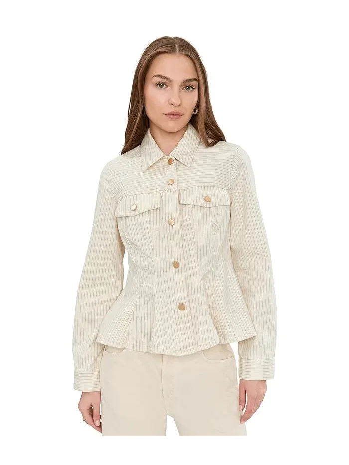 Джинсовая куртка клеш тракер Liverpool Los Angeles, Nautical Stripe — 1