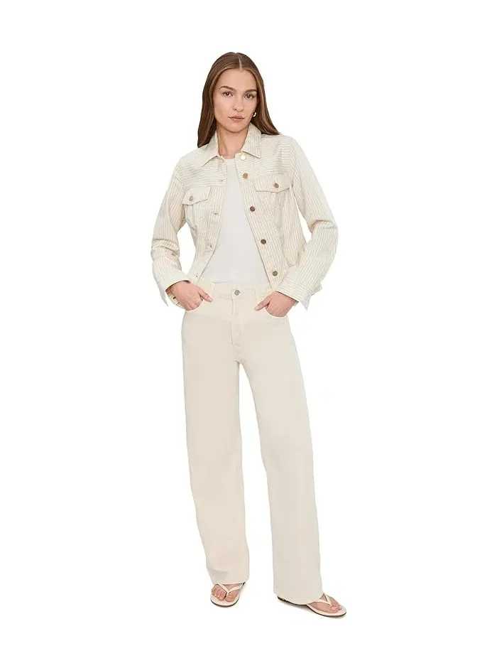 Джинсовая куртка клеш тракер Liverpool Los Angeles, Nautical Stripe — 2
