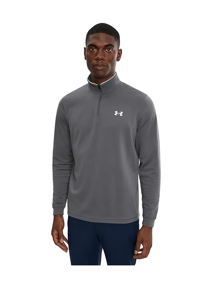 Толстовка с четверть-замком Matchplay Under Armour Golf — белый