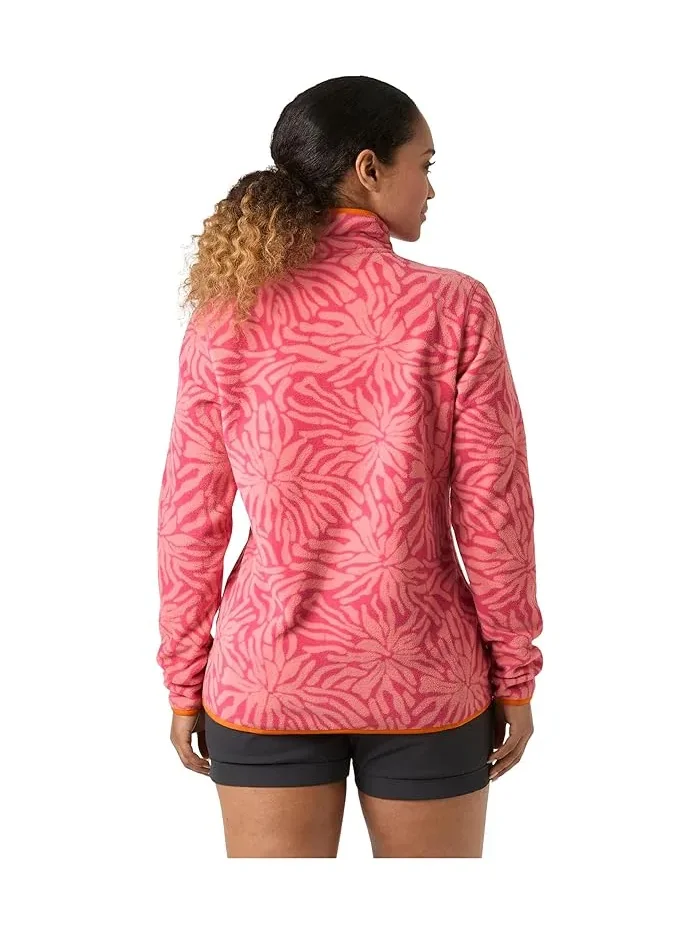 Флисовая кофта с принтом Polartec Helly Hansen, Coral Almond Aop — 2