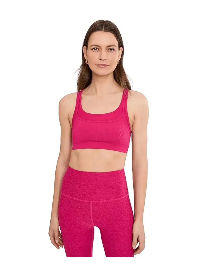 Бюстгальтер бесшовный Seamless Moves Layered Bra Beyond Yoga, Sangria — 1