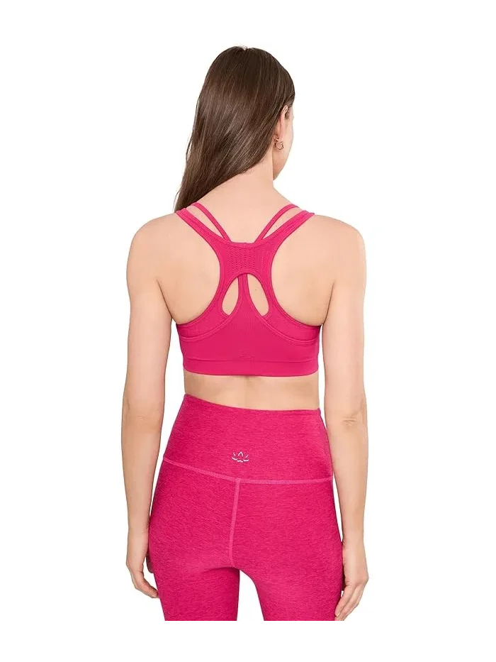 Бюстгальтер бесшовный Seamless Moves Layered Bra Beyond Yoga, Sangria — 4