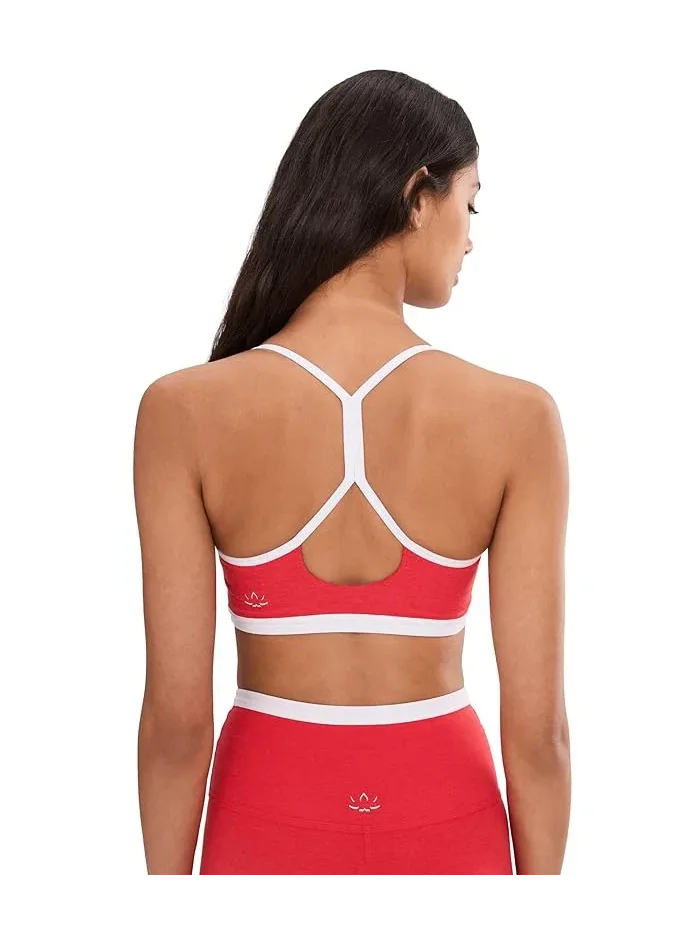 Спортивный бюстгальтер Spacedye Outlines Strappy Bra Beyond Yoga — 4